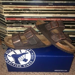 Brown Arizona Style Birkenstocks